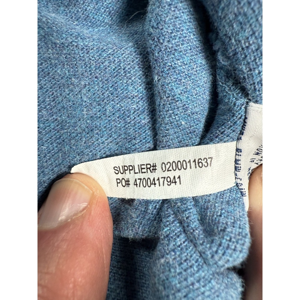 Polo Ralph Lauren Polo Shirt Mens L Short Sleeve Blue cotton Pony Preppy - Picture 6 of 10